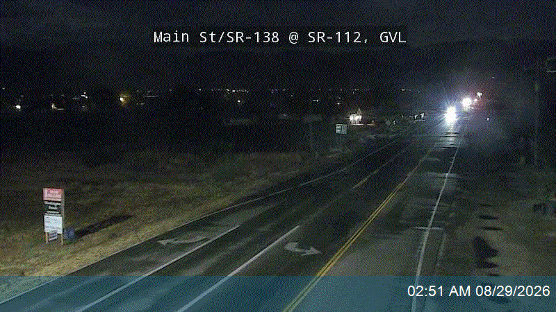 Main St / SR-138 @ SR-112, GVL live camera view
