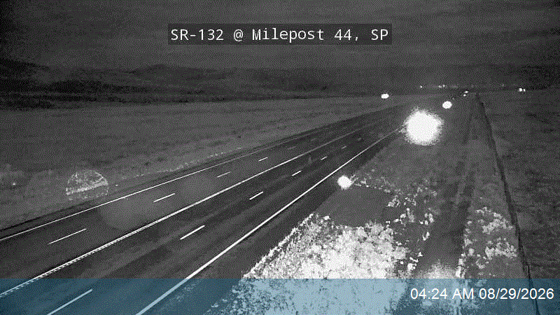 SR-132 @ Milepost 44, SP live camera view