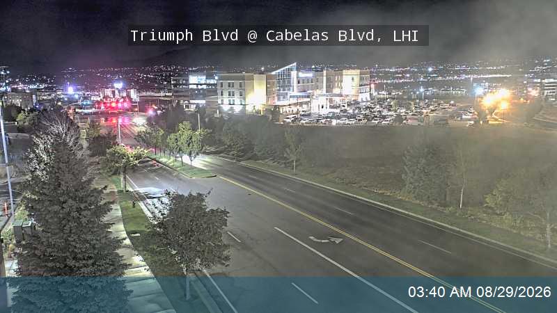 Triumph Blvd @ Cabelas Blvd, LHI live camera view