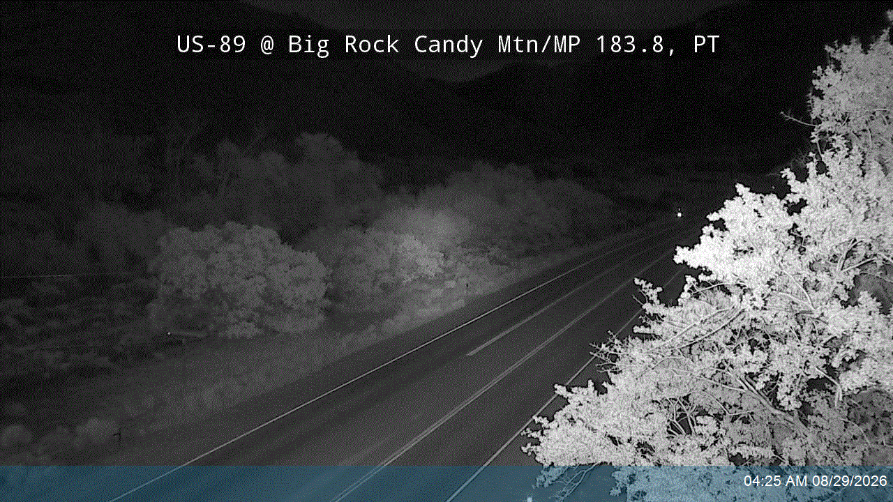 US-89 @ Big Rock Candy Mtn / MP 183.8, PT live camera view