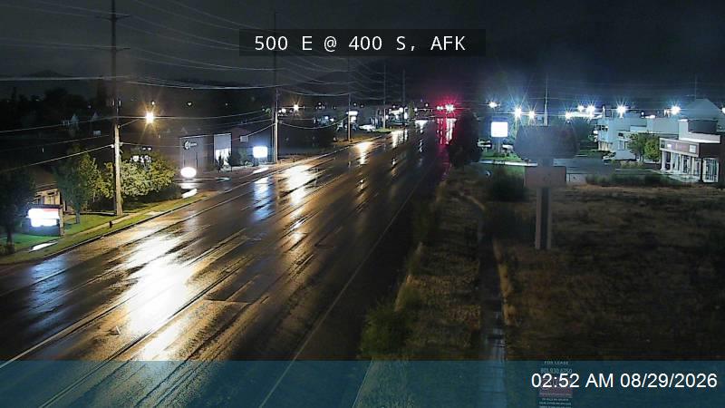 500 E / SR-180 @ 400 S, AFK live camera view