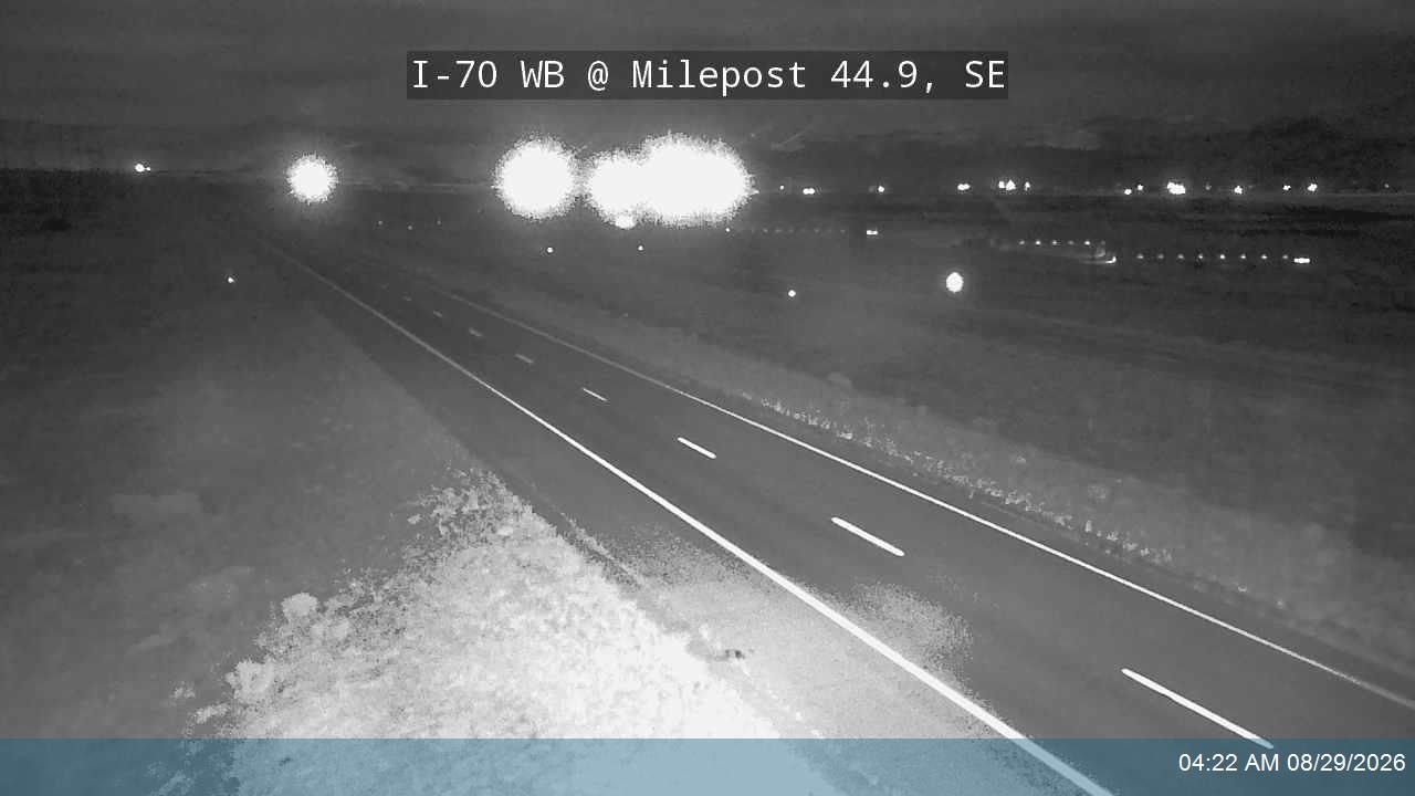 I-70 WB @ Milepost 44.9, SE live camera view