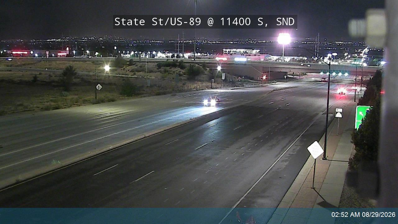 State St / US-89 @ 11400 S / SR-175, SND live camera view