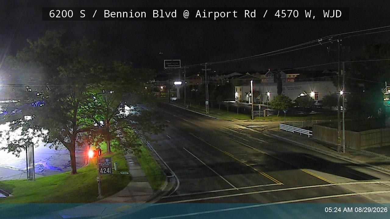 6200 S / Bennion Blvd @ Airport Rd / 4570 W, WJD live camera view
