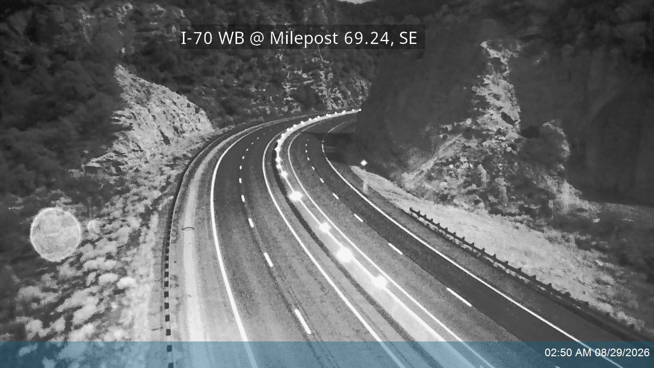 I-70 WB @ Milepost 69.24, SE live camera view