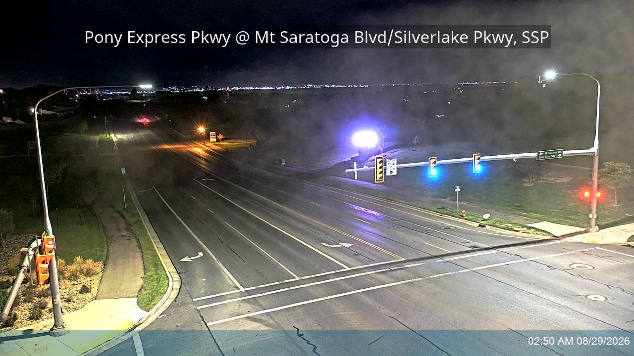 Pony Express Pkwy @ Mt Saratoga Blvd, EAG live camera view