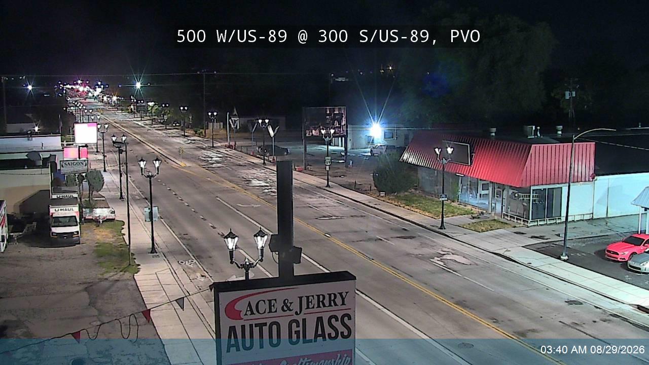 500 W / US-89 @ 300 S / US-89, PVO live camera view