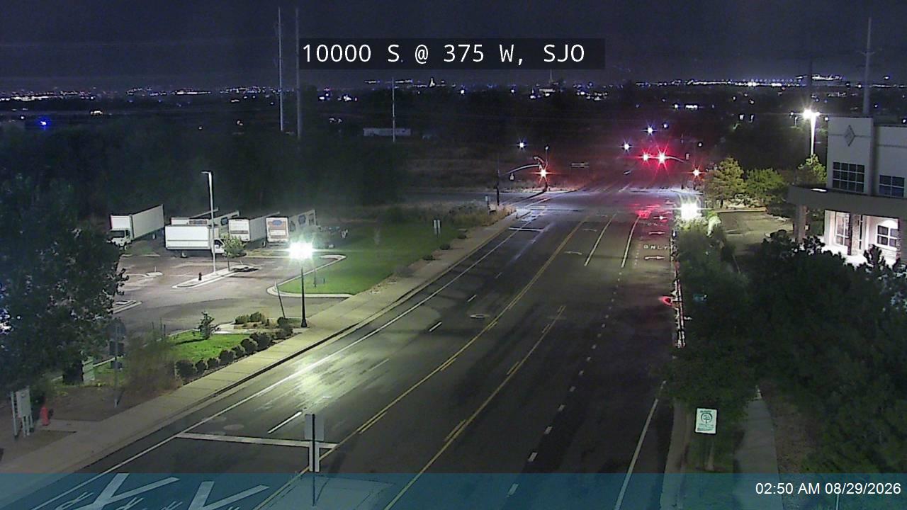 10000 S @ 375 W, SJO live camera view