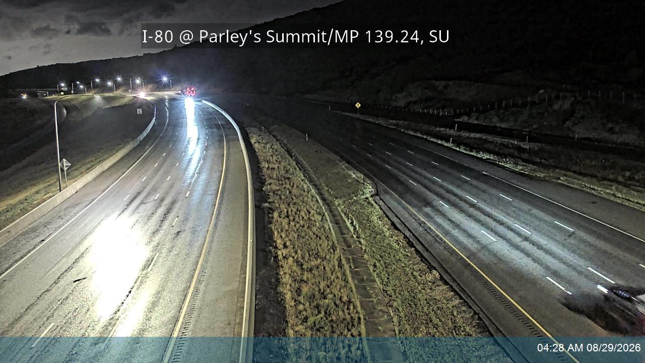 I-80 EB @ Parleys Summit / MP 139.24, SU live camera view