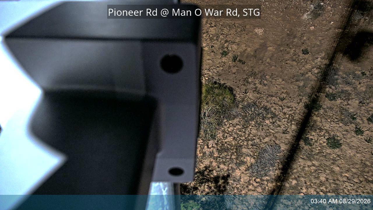 Pioneer Rd @ Man O War Rd, STG live camera view