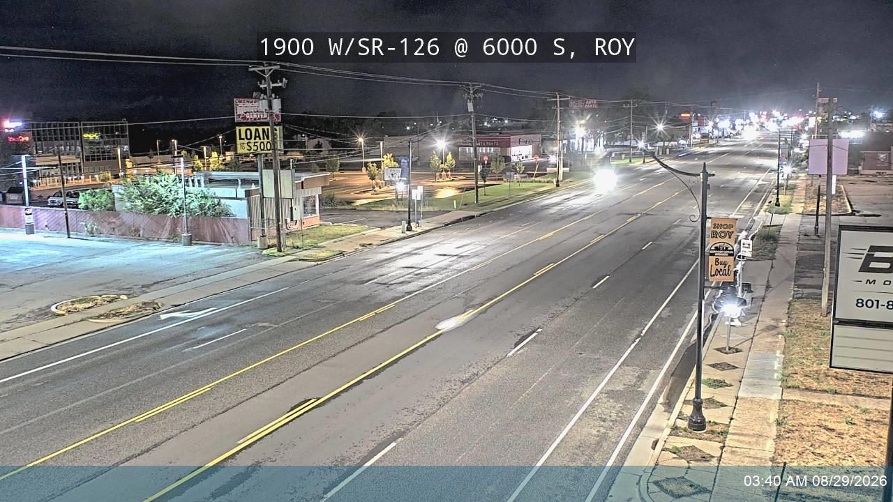 1900 W / SR-126 @ 6000 S, ROY live camera view