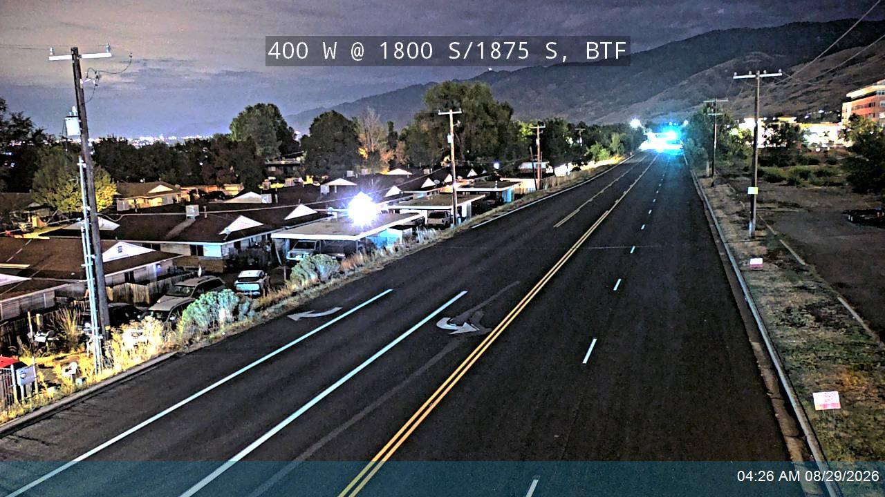 SR-106 / 400 W @ 1875 S, BTF live camera view