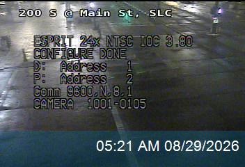 200 S @ Main St, SLC live camera view