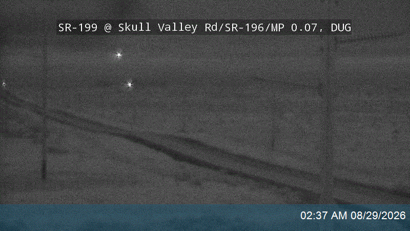 SR-199 @ Skull Valley Rd / SR-196 / MP 0.07, DUG live camera view