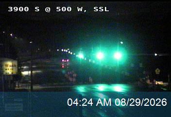 3900 S @ 500 W, SSL live camera view