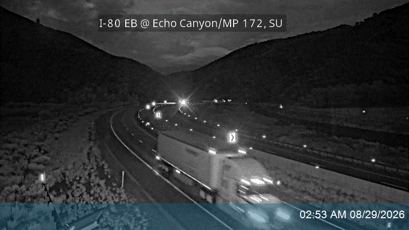 I-80 EB @ Echo Canyon / MP 172, SU live camera view