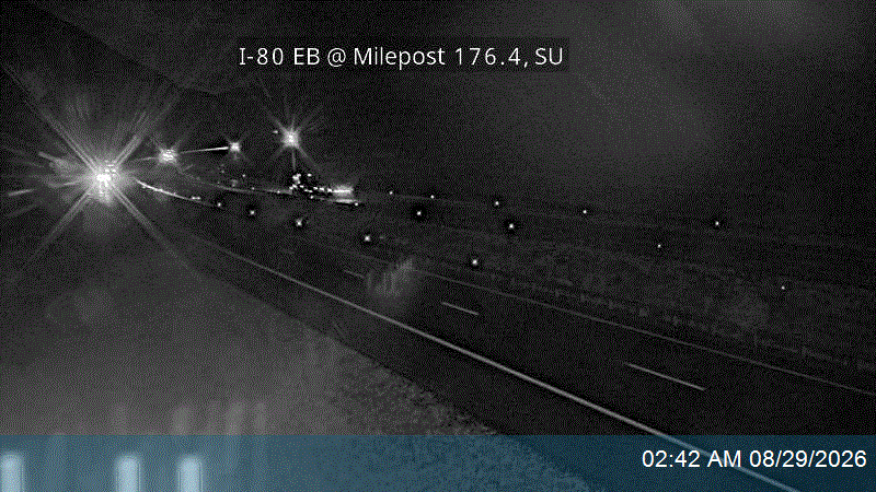 I-80 EB @ Milepost 176.4, SU live camera view