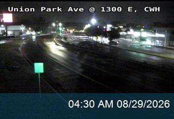 Union Park Ave @ 1300 E / 7100 S, CWH live camera view