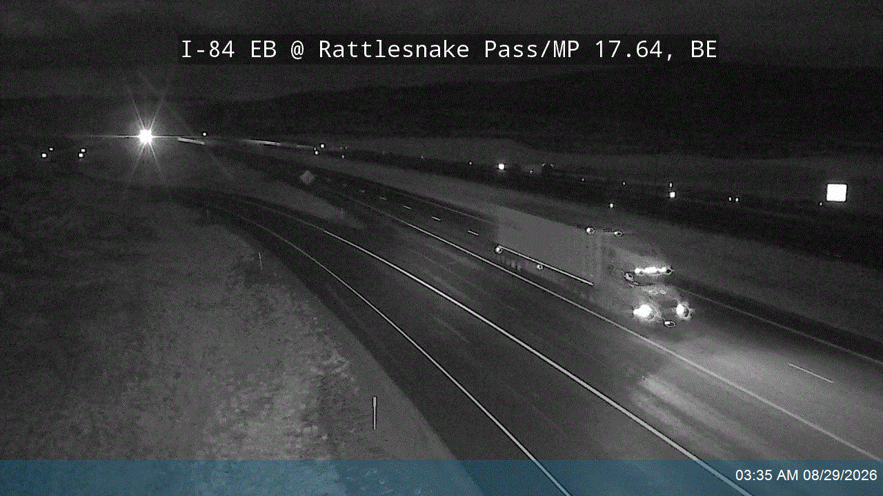 I-84 EB @ Rattlesnake Pass / MP 17.64, BE live camera view
