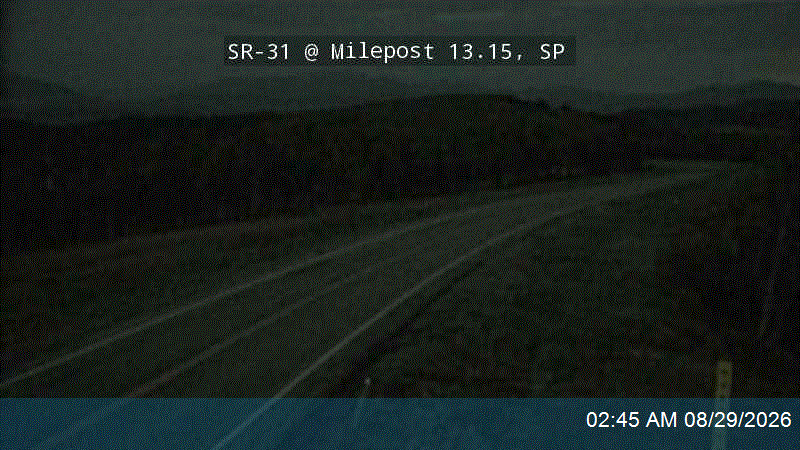 SR-31 @ Milepost 13.15, SP live camera view
