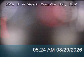 200 S @ West Temple St, SLC live camera view