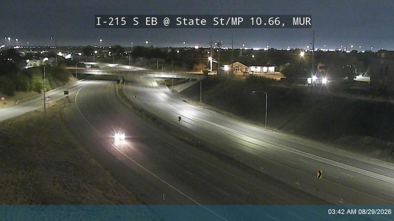 I-215 S EB @ State St / US-89 / MP 10.66, MUR live camera view