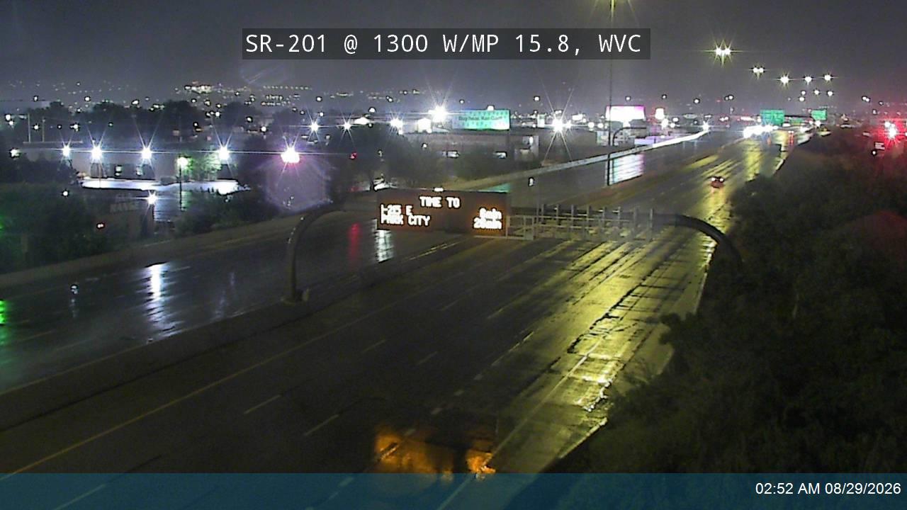 SR-201 @ 1300 W / MP 15.8, WVC live camera view