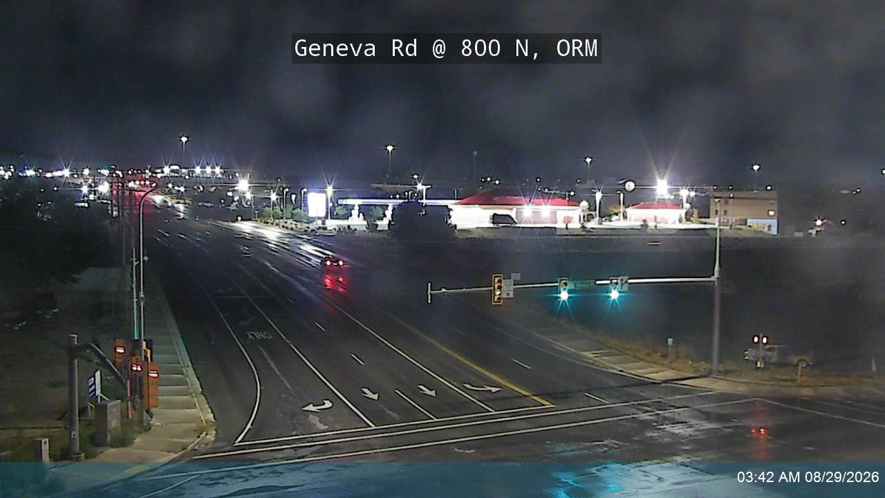 Geneva Rd / SR-114 @ 800 N / SR-52, ORM live camera view