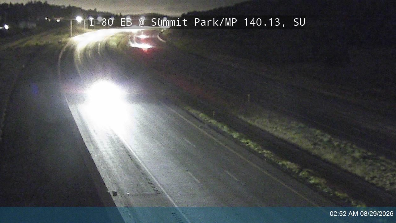 I-80 EB @ Summit Park / MP 140.13, SU live camera view