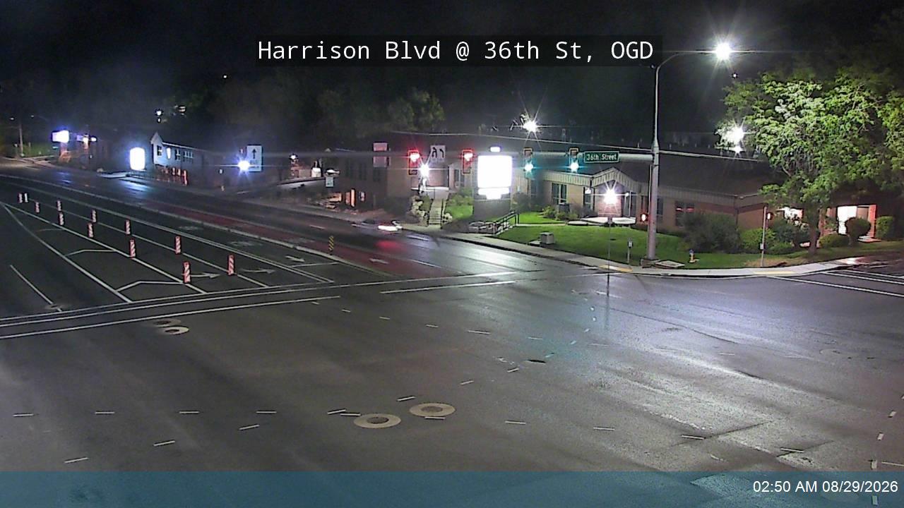 Harrison Blvd / Wildcat Way / SR-203 @ 36th St, OGD live camera view