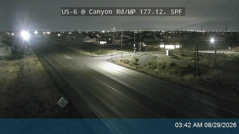 US-6 @ Canyon Rd / SR-198 / MP 177.12, SPF live camera view