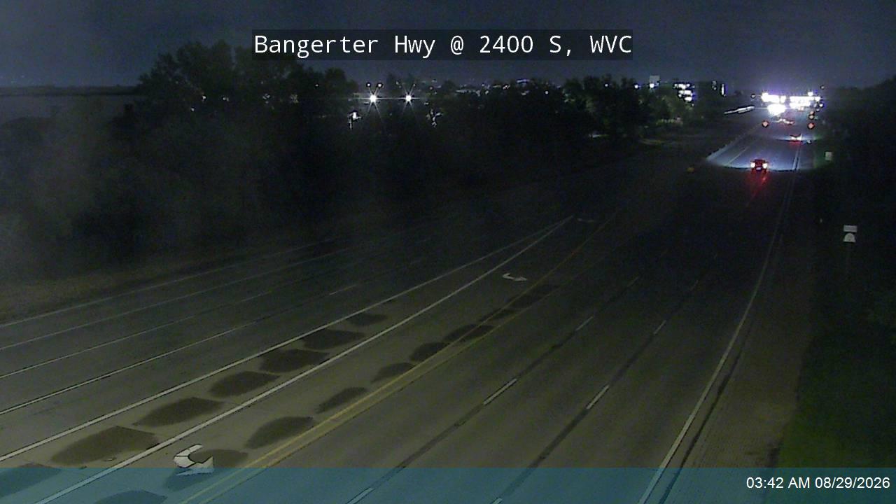 Bangerter Hwy / SR-154 @ 2400 S / Lake Park Blvd, WVC live camera view