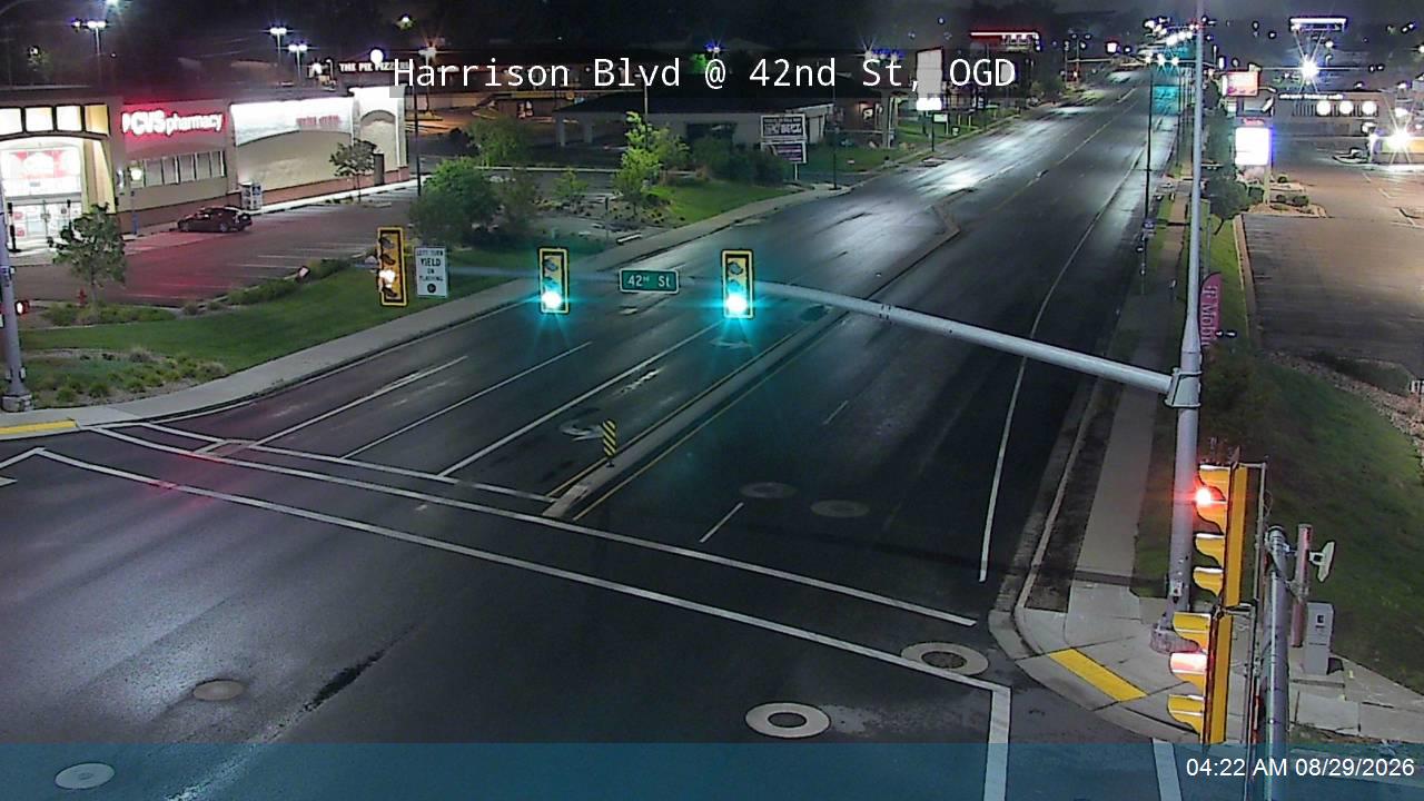 Harrison Blvd / Wildcat Way / SR-203 @ 42nd St / Country Hills Dr, OGD live camera view