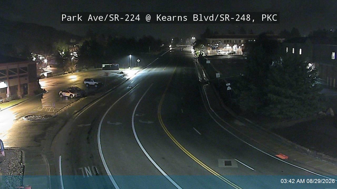 Park Ave / SR-224 @ Kearns Blvd / SR-248, PKC live camera view