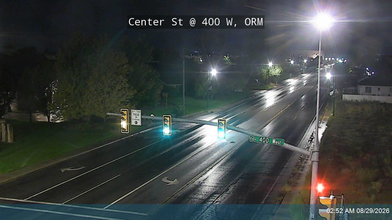 Center St @ 400 W, ORM live camera view