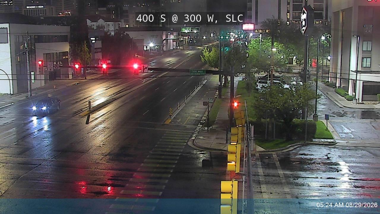 400 S / US-89 @ 300 W / John Stockton Dr / US-89, SLC live camera view