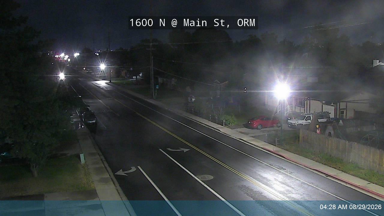 1600 N @ Main St, ORM live camera view