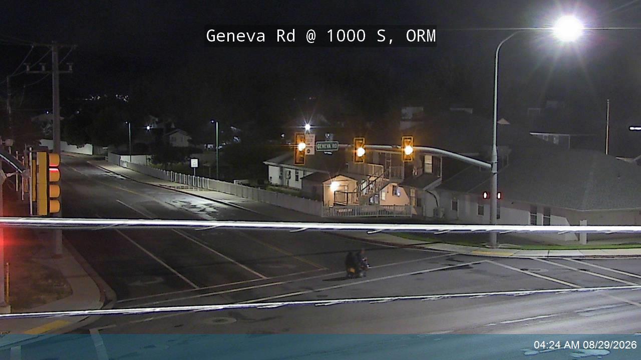 Geneva Rd / SR-114 @ 1000 S, ORM live camera view