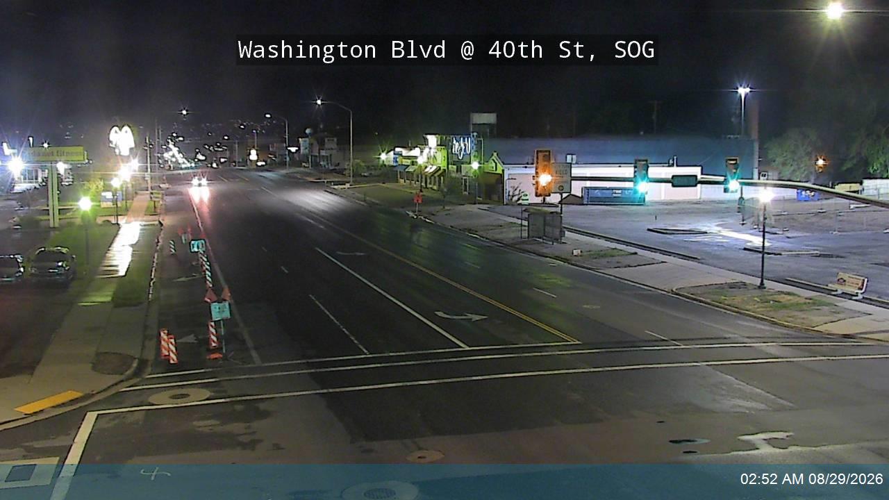 Washington Blvd / US-89 @ 40th St / Chimes View Dr, SOG live camera view