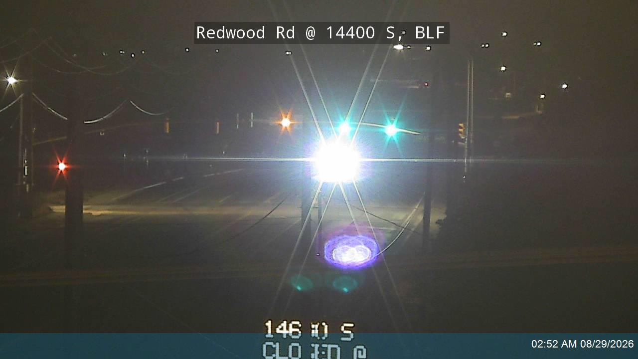 Redwood Rd / SR-68 @ 14400 S / SR-140, BLF live camera view