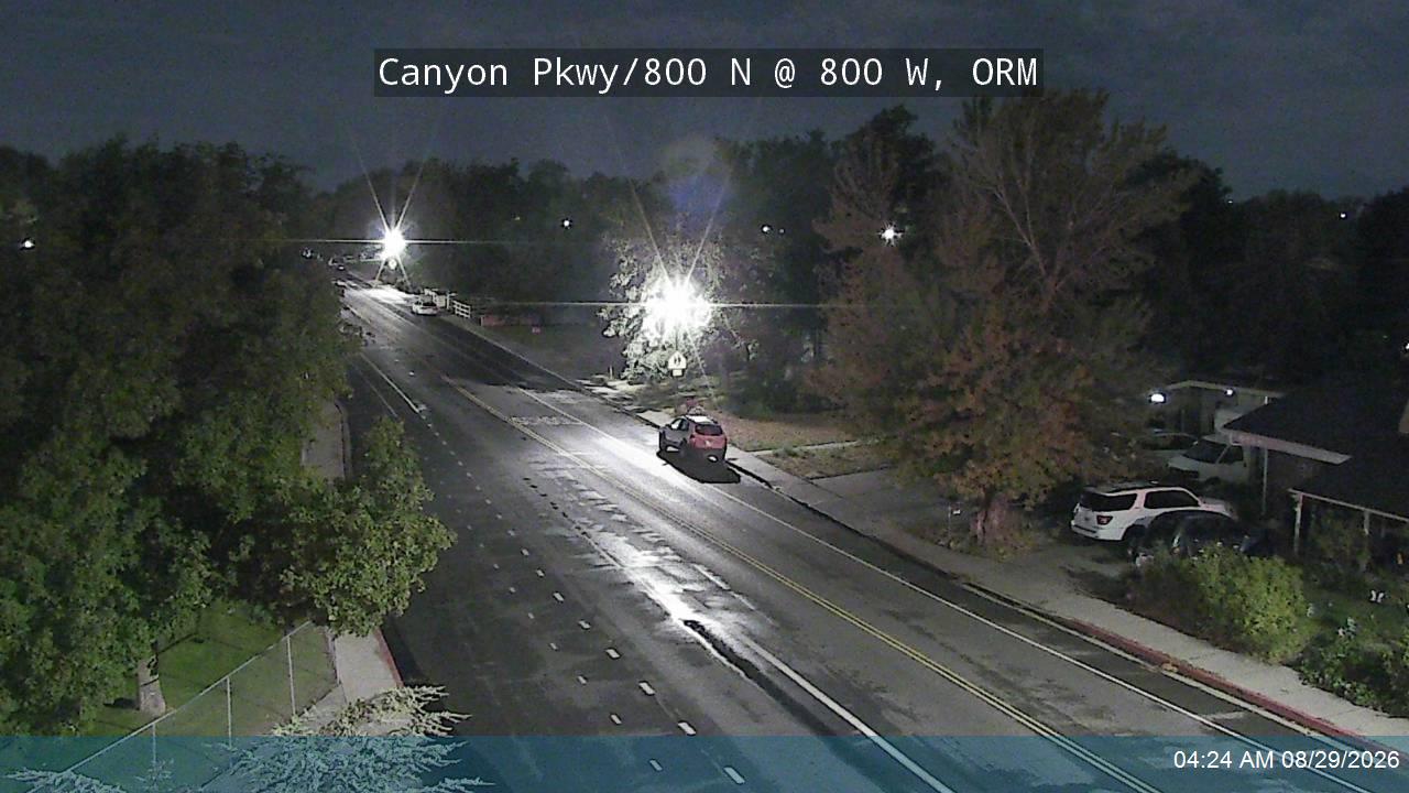 Canyon Pkwy / 800 N / SR-52 @ 800 W, ORM live camera view