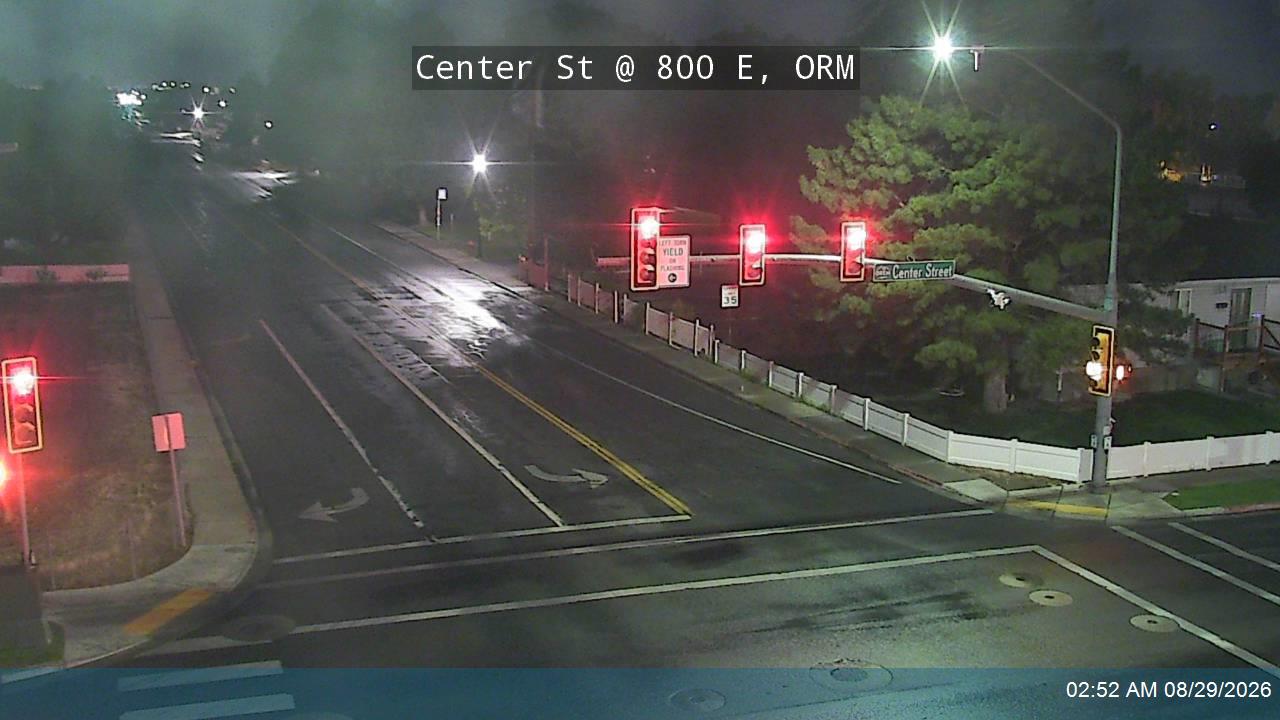 Center St @ 800 E, ORM live camera view