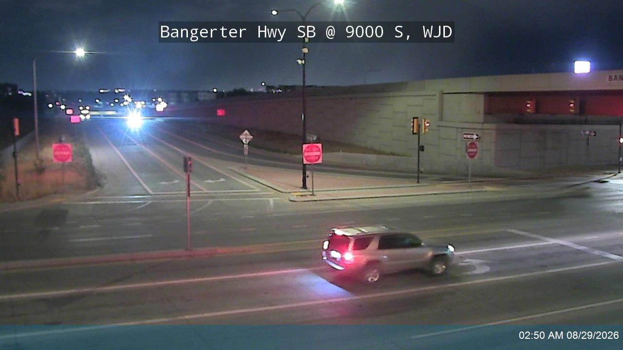 Bangerter Hwy / SR-154 SB @ 9000 S / SR-209, WJD live camera view