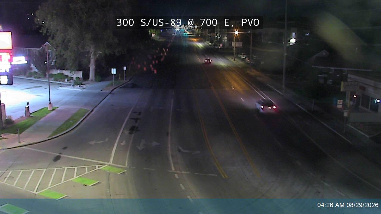 300 S / State St / US-89 @ 700 E, PVO live camera view