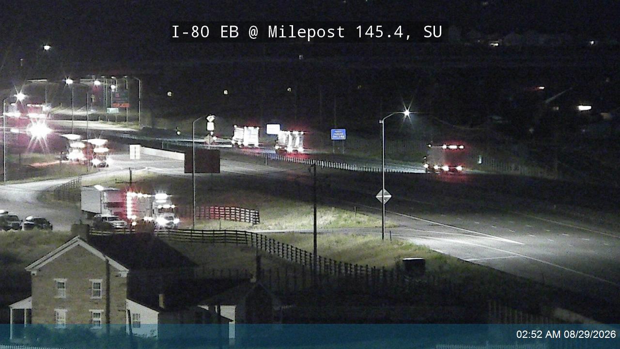 I-80 EB @ West of US-40 / MP 145.4, SU live camera view