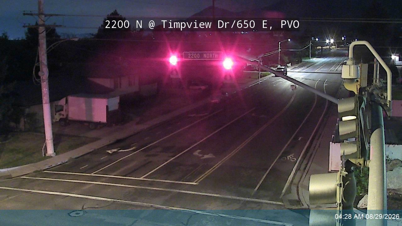 2200 N @ Timpview Dr / 650 E, PVO live camera view