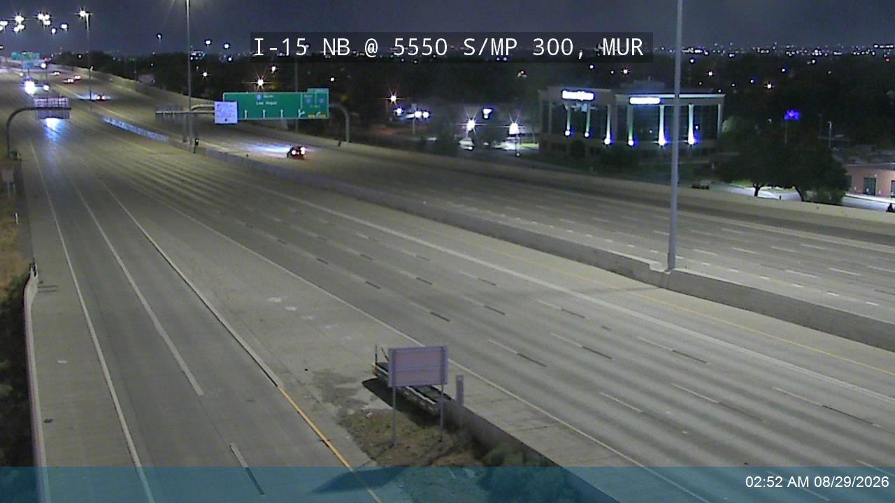 I-15 NB @ 5550 S / MP 300, MUR live camera view