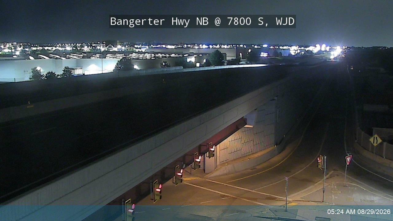 Bangerter Hwy / SR-154 @ 7800 S / SR-48 SE, WJD live camera view