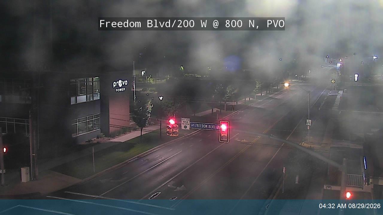 Freedom Blvd / 200 W @ 800 N, PVO live camera view