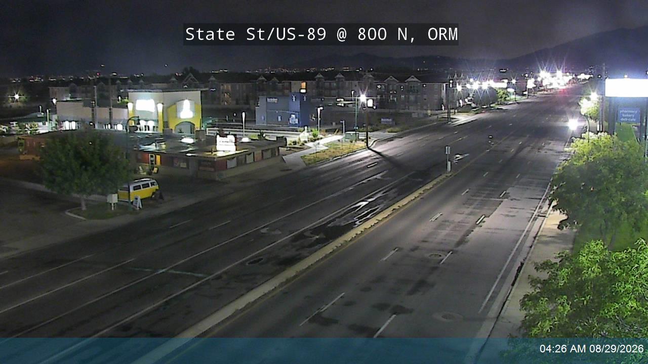 State St / US-89 @ 800 N / SR-52, ORM live camera view